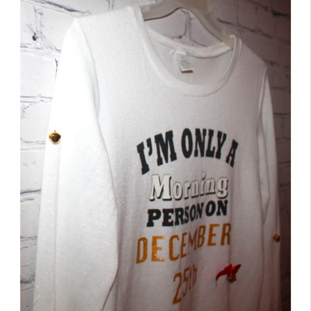 Women's Ugly Jingle Bell Christmas Sweater - Picture 5 of 15